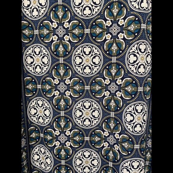 Max Studio Women’s Paisley Multicolor Geometric Boho Shift Dress Wing Sleeve XL - Picture 2 of 9